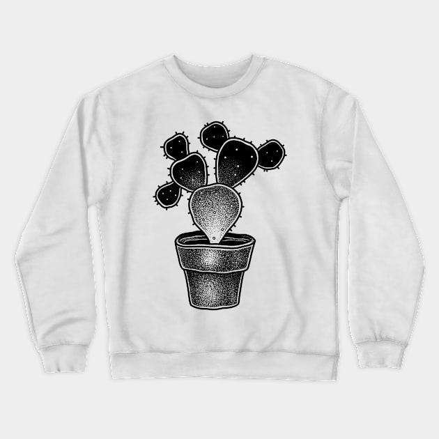 Cactus Crewneck Sweatshirt by Sadhakaya